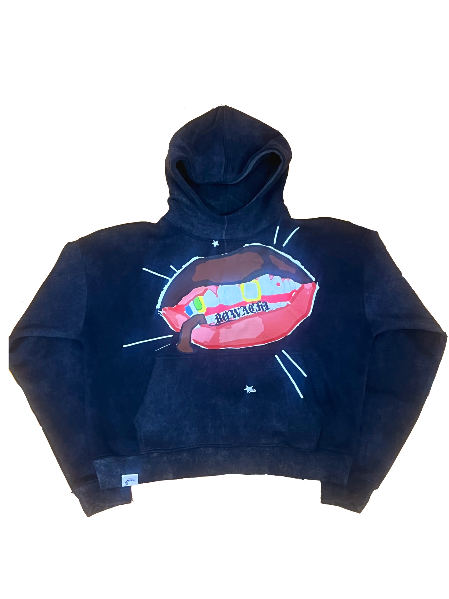 SAY CHEESE (ACID WASH BLACK)